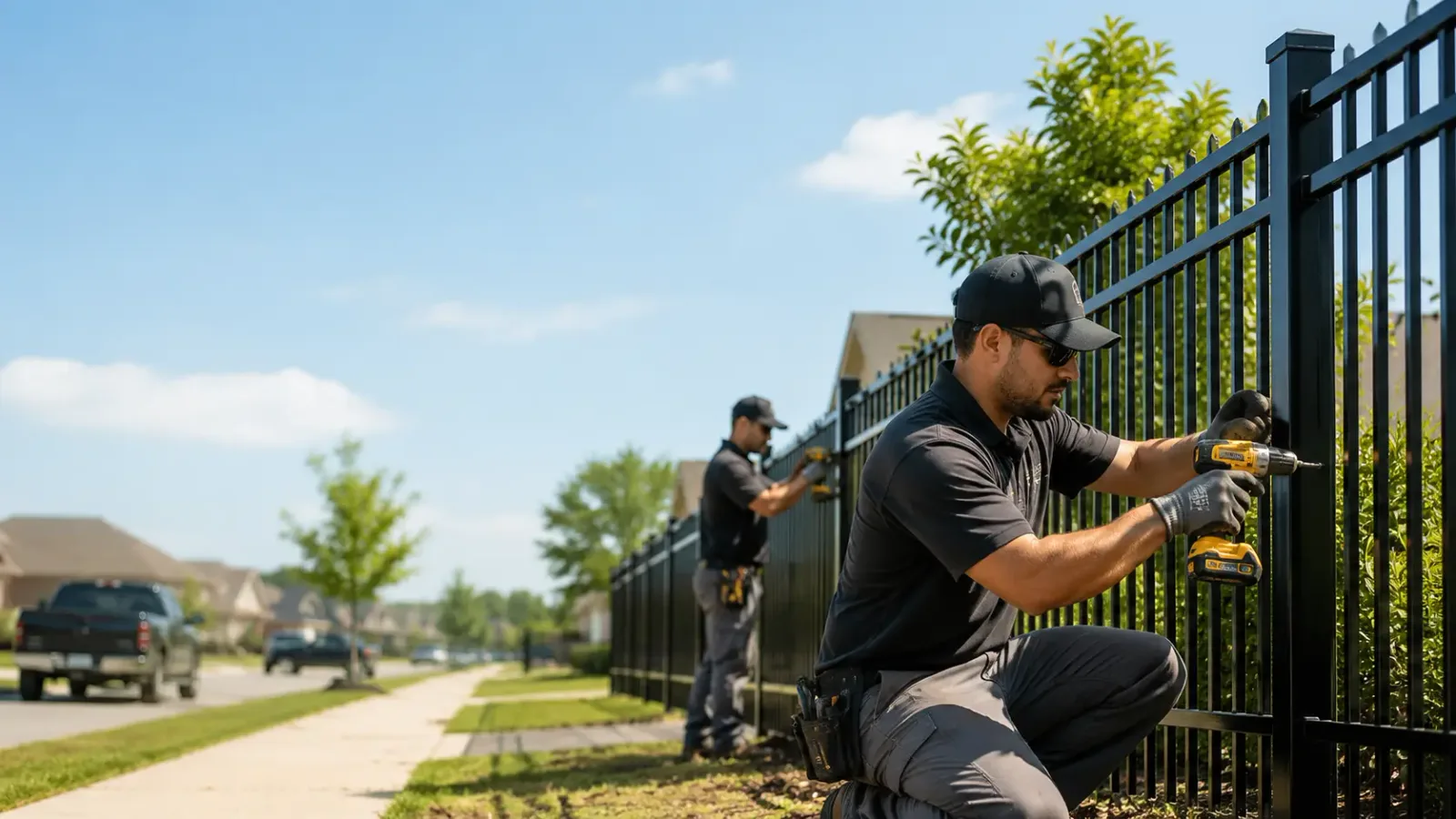 Metal Fence Installation in Stewart, MS